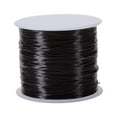 thumbnail image 1 of Elastic String Colored Beads Cord Strong Stretch for Beading Jewelry Making Black 60mx0.8mm, 1 of 8