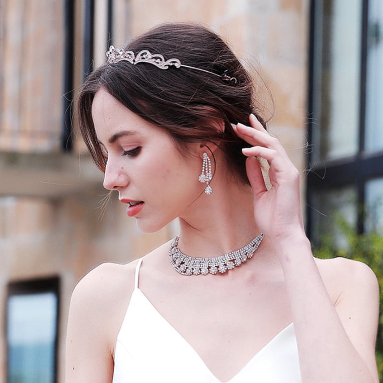 Sardfxul Vintage Royal Baroque Jewelry Tiara Crown Bridal  display picture 3