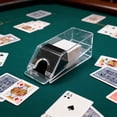 thumbnail image 6 of Clear Acylic Blackjack Dealing Shoe for Family Game Night (Holds 4 Decks of Cards), 6 of 9