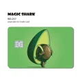 thumbnail image 1 of 1pc Watemelon Gold Coin Hunter Anime Cartoon Smile Matte Front Cover Sticker Film Skin for Metro Debit Credit Card, 1 of 7
