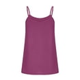 thumbnail image 5 of Hvyesh Tank Top for Women Spaghetti Strap Camisole Casual Loose Scoop Neck Sleeveless Cami Top, 5 of 6