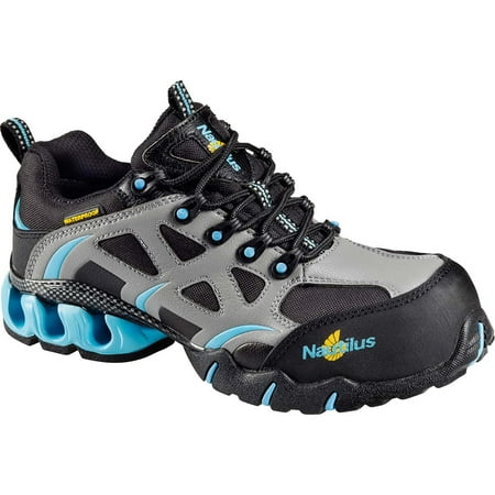 

Nautilus Women s Composite Toe Waterproof Athletic Work Shoe Size 7(W)
