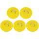 thumbnail image 1 of Parche Anillo en D 8 Cm PVC Con Forma Redonda para Paleta Tabla Surf () Amarillo, 1 of 4