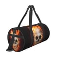 thumbnail image 3 of KLL Satanic Skull Duffle Bag For Men Women Sport Gym Fitness Tote Travel Training Workout Basketball Football Weekender, 3 of 8