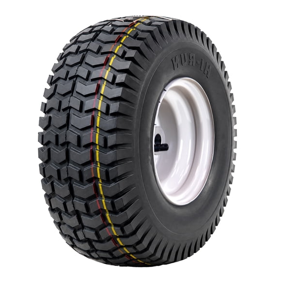 Hi-Run SU12 15X6.00-6 2PR Light Duty Lawn and Garden Tire & Wheel Assembly 3/4" Bushing
