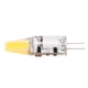 thumbnail image 3 of Bombilla G4 COB de 3 W, 400 lm, 2 pines, para lámpara de techo, lámpara de mesa, CA/CC, 12 V, blanco frío, 6000-6500 K, 3 of 14
