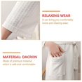 thumbnail image 3 of 1 Pc Multipurpose Nightclothes Practical Polyester Couple Robe (Female, XXXL), 3 of 4
