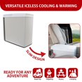 thumbnail image 4 of Koolatron 12V Electric Cooler/Warmer, 17L (18 qt) Thermoelectric Car Fridge, Portable Mini Fridge, Gray, 4 of 9