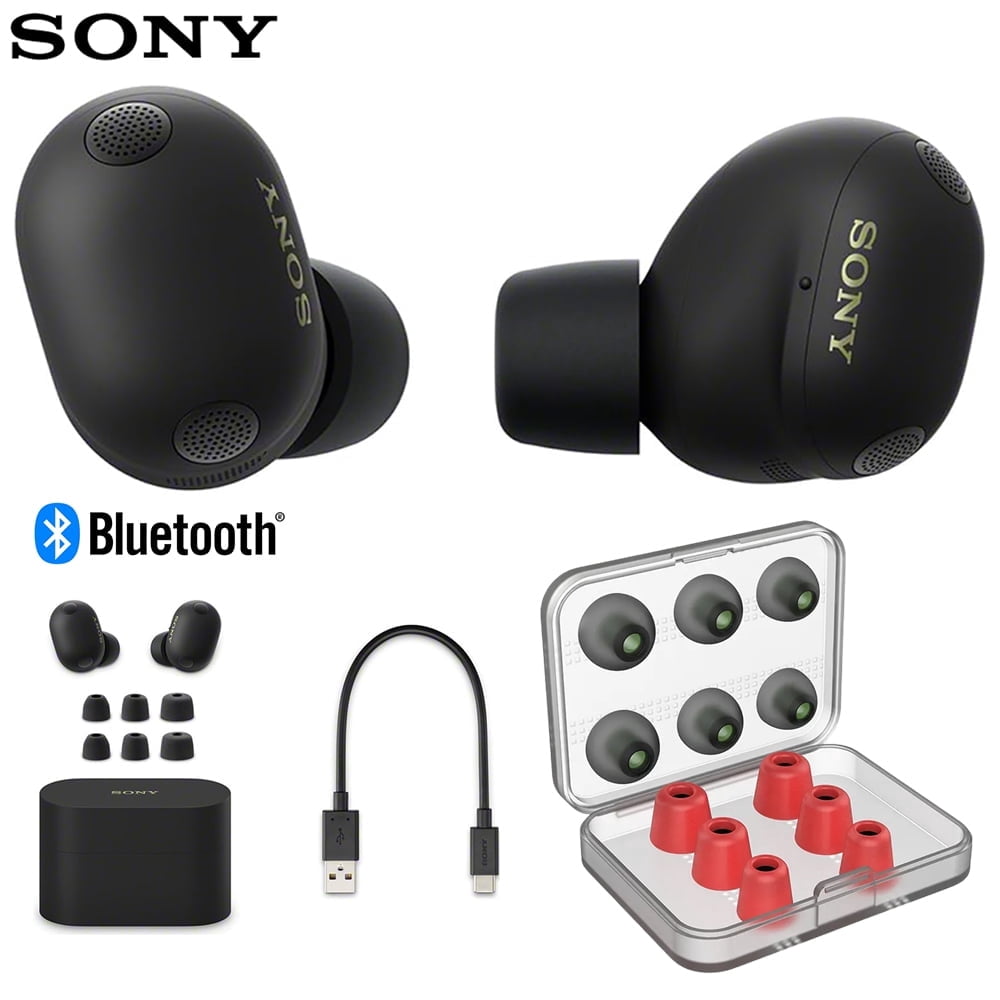 Sony WH1000XM4/B Noise Cancelling Wireless Headphones with Mic