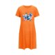 thumbnail image 5 of Camisón corto de mujer, vestido de largo medio con estampado de moda, camisón corto extragrande de mujer, camisón de manga corta con estampado de pecho a la moda, camisón de mujer, 5 of 5
