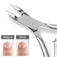 thumbnail image 3 of 3 Pcs Coupe-Ongles Professionnel en Acier Inoxydable Ciseaux Multi Fonctions Outils de Soin des Ongles, 3 of 6
