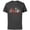 Charcoal, variant on Holiday Galactically Festive Christmas Logo - Short Sleeve Cotton T-Shirt for Adults - Customized-Black