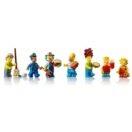 LEGO® Icons The Simpsons™: Krusty Burger 10352 Building Set – Collectible Display Model with Homer’s Clown Car and 7 Minifigures – 1,635 Pieces for Adult Fans of The Simpsons