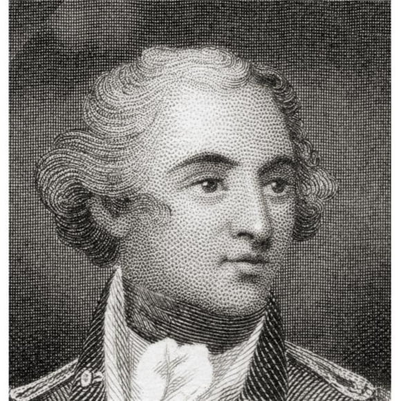 Posterazzi DPI1872395 General Sir Banastre Tarleton, 1st Baronet, 1754 to 1833 British Soldier & Politician During The American Revolutionary War Poster Print, 14 x 15