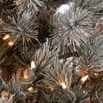 thumbnail image 3 of Gerson 7.5 ft. Pre Lit Clear Incandescent Lightly Flocked Hard Needle Scotch Pine, 3 of 4