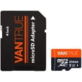 thumbnail image 3 of Vantrue 256GB MicroSDXC UHS-I U3 V30 Class 10 4K UHD Video High Speed Transfer Monitoring SD Card with Adapter for Dash Cams, Body Cams, Action Camera, Surveillance & Security Cams, 3 of 8