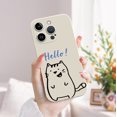 thumbnail image 2 of ¡Actualice el estilo de su teléfono con esta moderna y protectora funda gráfica mate para iPhone 15 Pro Max 14 13 12 Pro 11!, 2 of 4