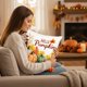 thumbnail image 2 of Thanksgiving Pillow Covers 17.7x17.7 Inches Fall Pumpkin Decorative Pillow Cases With Soft Fabric Hidden Zipper For Home Decor, 2 of 6