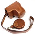 thumbnail image 2 of Q2W PU Leather Half Camera Case Cover for Sony A7C Camera -, 2 of 5