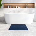 thumbnail image 5 of Alfombra de baño Antideslizante Extra Gruesa de 40 x 60 cm - Azul Oscuro, Alfombra de baño de Microfibra Suave, Absorbente, Lavable a máquina, 5 of 5