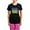 With Pink Pant, variant on CafePress - Ukraine Pajamas - Women's Short Sleeve Print T-Shirt and Pants Dark Cotton Pajama Set