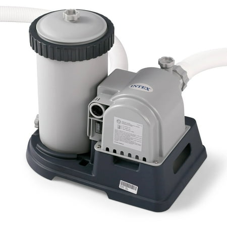 Intex 2,500 GPH Krystal Clear Cartridge Filter Pump - Walmart.com