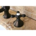 thumbnail image 2 of Kingston Brass KC7165AX 8 in. Widespread Bathroom Faucet, Oil Rubbed Bronze, 2 of 3