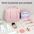 thumbnail image 4 of Zipper Cosmetic Bag Water Resistant Makeup Bag Travel Cosmetic, 4 of 6