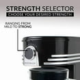 thumbnail image 3 of Café Ice 3- Quart Iced Coffee and Tea Brewing System with Plastic Pitcher, Black, 3 of 8