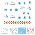 thumbnail image 4 of Electronicheart 1 Sheet Christmas 3D Nail Sticker Snowflakes Nail Tips Tatoos Party Manicure Transfer Sticker, 4 of 7