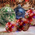 thumbnail image 5 of 60CM Outdoor Christmas Inflatable Decorated Ball Giant Big PVC Balls  Tree Decoration Inflatable Toy Ball Christmas Supplies, 5 of 5