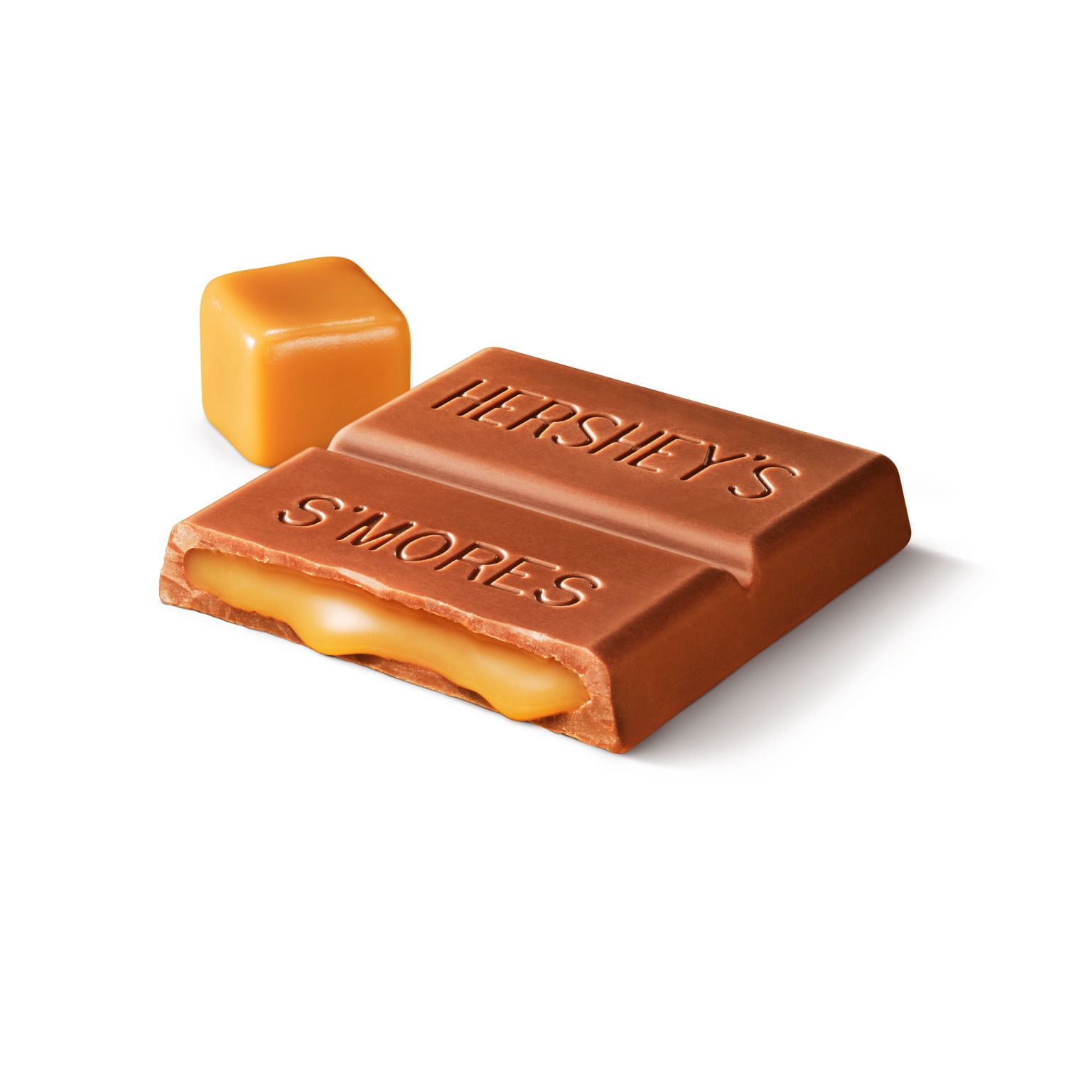 HERSHEY'S Milk Chocolate with Caramel Candy Bars, 1.4 oz (6 Count)
