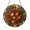 Acrylic 3.5 Inch, variant on Pine Cone Stained Glass Suncatcher, Rustic Woodland Window Hanging Decor for Christmas Cabin Home Styling