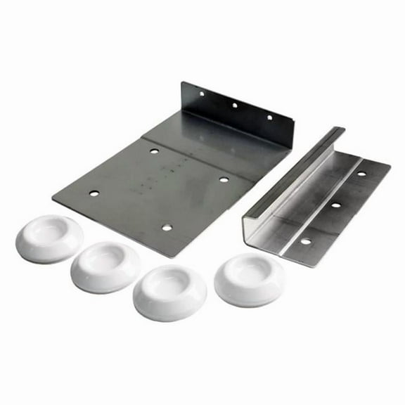 Washer & Dryer Mounting Bracket Stack Kit, Stainless Steel