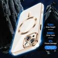thumbnail image 2 of for iPhone 11 Pro Case,[Compatible with Magsafe],[10 FT Military Grade Drop Protection][Anti Yellowing] Slim Soft TPU Luxury Protective Phone Case for 14 Pro Max -White 8-IP11p-02, 2 of 12