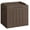 Brown, variant on WDZS 97 Gallon Deck Box, Waterproof Resin Outdoor Storage Box for Outside and Patio, Large Outdoor Storage Bench Cabinet Lockable for Patio Furniture, Garden Tools and Pool Supplies (Brown)