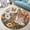 Cat12, variant on Round Area Rug, Gingerbread Man Non-Slip Floor Mat, Soft Washable Carpet for Living Room Bedroom Decor 24 Inch