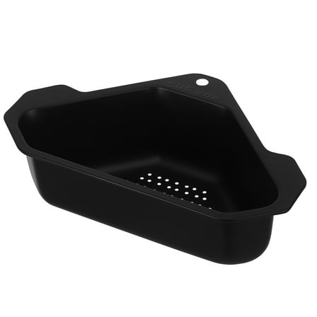 LEORX Corner Drainer Kitchen Sink Drain Basket 304 Stainless Steel 1Set