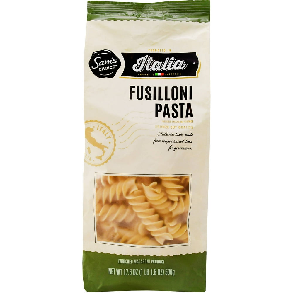 Sam's Choice Italia Fusilloni Pasta, 17.6 oz