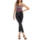 thumbnail image 2 of INSPIRAR CHIC Top de tirantes de lentejuelas para mujer, color púrpura, 2 of 7