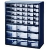 Stack-On 39-Drawer Parts Organizer, Blue