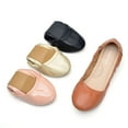 thumbnail image 5 of Deago Women's Foldable Ballet Flats Portable Round Toe Comfort Light Weight Slip-On Dress Shoes Ballerina Slippers, 5 of 9