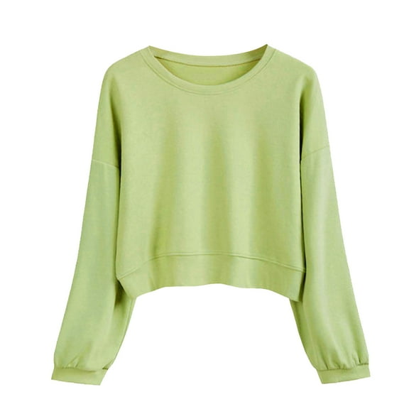 Hessimy Womens Hoodies Jackets Sweatshirts Fleece Fall Outfits Casual Comfy Y2k Tops Winter Clothes Essentials Hoodie Cropped Hoodie Oversized Women Blouses (Green,XL)