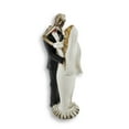 thumbnail image 2 of Bride and Groom Skeletons Wedding Statue Cake Topper Halloween, 2 of 3