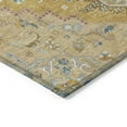 thumbnail image 4 of Addison Rugs Chantille Indoor/Outdoor Traditional Vintage Gold Washable Rectangle Rug, 5' x 7'6", 4 of 6