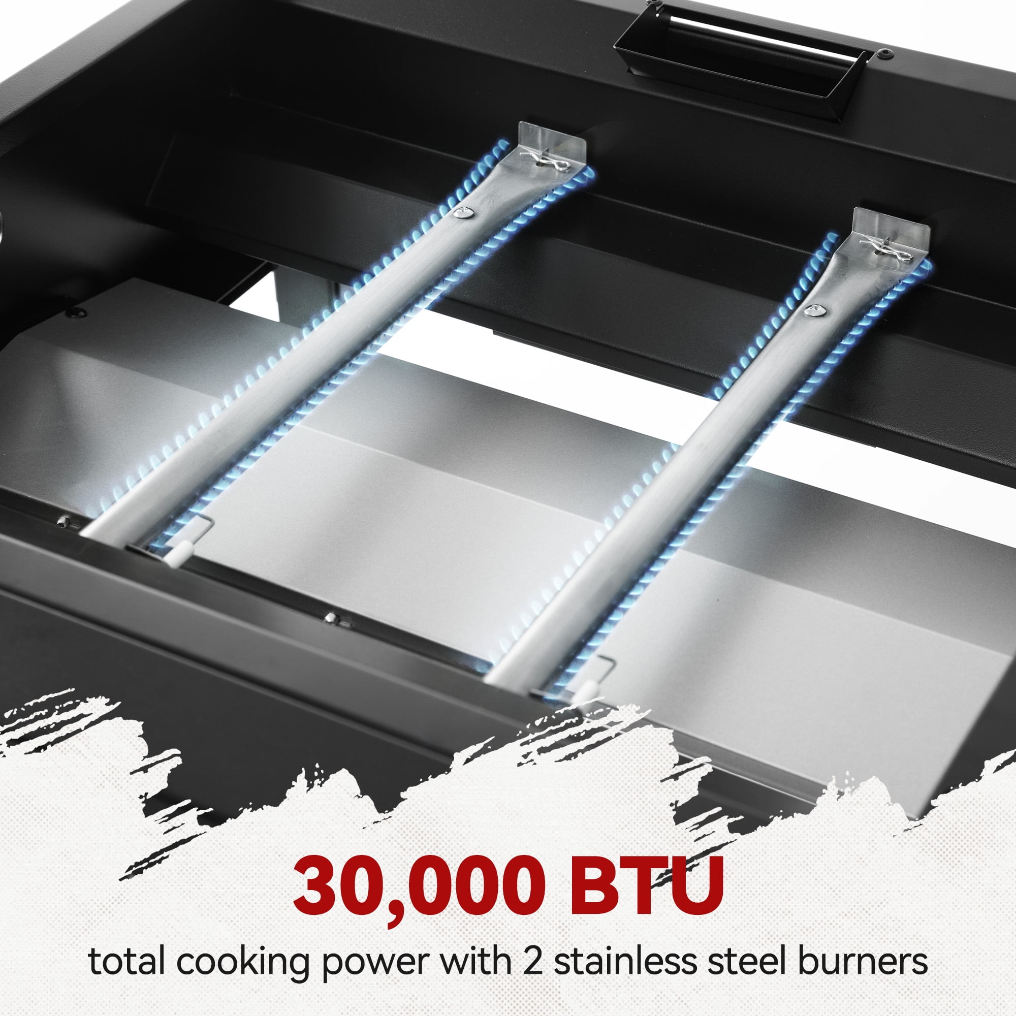 Royal Gourmet GB2000N 23-Inch Flat Top Gas Griddle, 2-Burner Outdoor Griddle