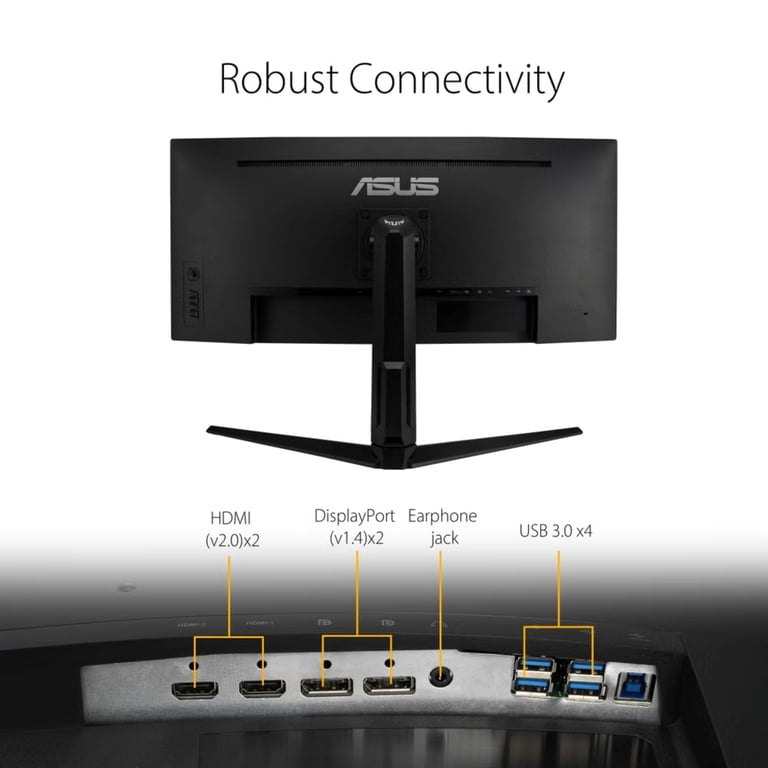 ASUS TUF VG34VQL1B 34" Curved Gaming Monitor photo 4