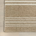 thumbnail image 5 of Rugs USA Birchwood Reversible Striped Wool Area Rug, 7' 6" x 9' 6", Birchwood Sand, 5 of 8