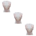 thumbnail image 3 of Bewildely Exquisito aplique de encaje para corpiño de boda DIY o accesorio para vestido de baile rosa champán A Type1 NO1, 3 of 6