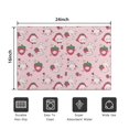 thumbnail image 5 of Red Strawberry Plants Fruit Rabbit Pink Pattern Door Rugs,Washable Non Slip Door Mats Indoor,Decorative Door Mats,Entry Mat Indoor for Entrance,Bedroom,Kitchen,Bathroom,16"x24", 5 of 6
